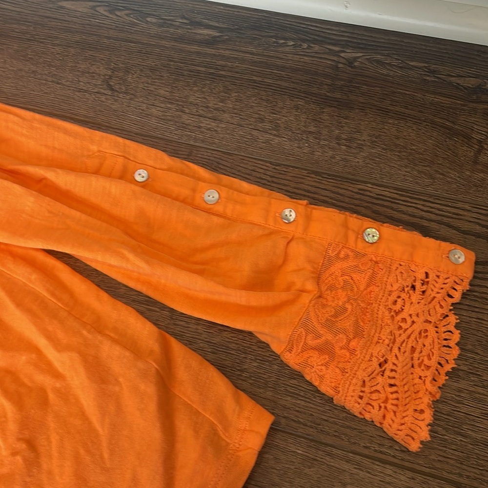 Soft Surroundings long sleeve gorgeous top - Picture 5 of 11